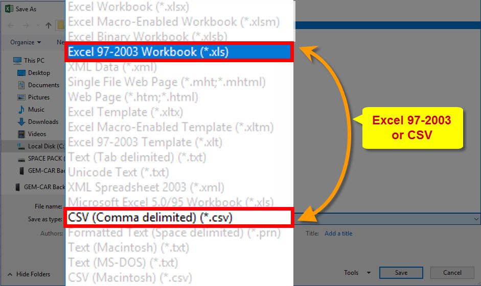 easy csv editor for inventory managment