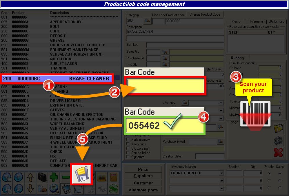 android barcode maker